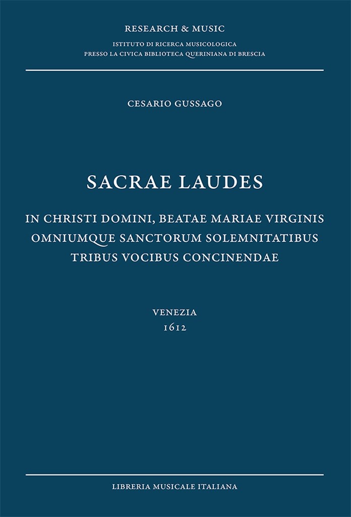 Sacrae laudes ? tribus vocibus concinendae
